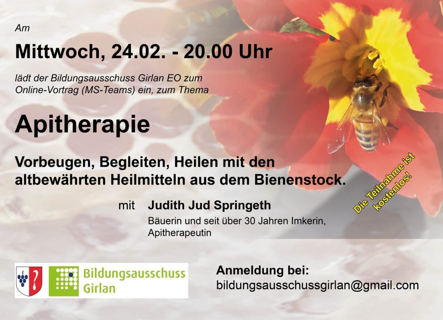 ad)Apitherapie Webinar 24.02.20