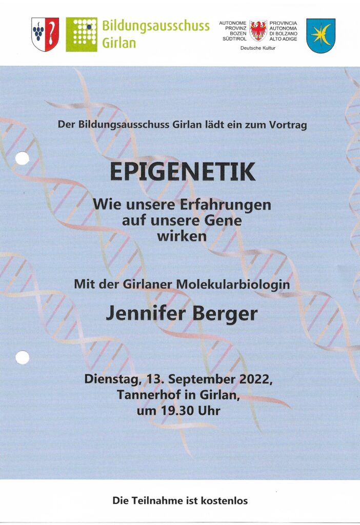 at)Epigenetik 13.09.22